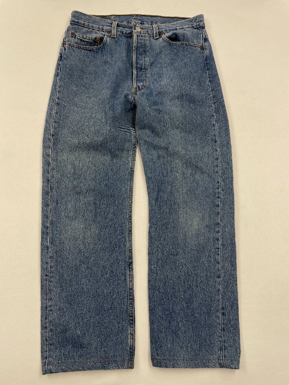 Levi’s 501 Vintage 1993 Original Straight Blue Jeans USA Made Fits Men’s 33x28